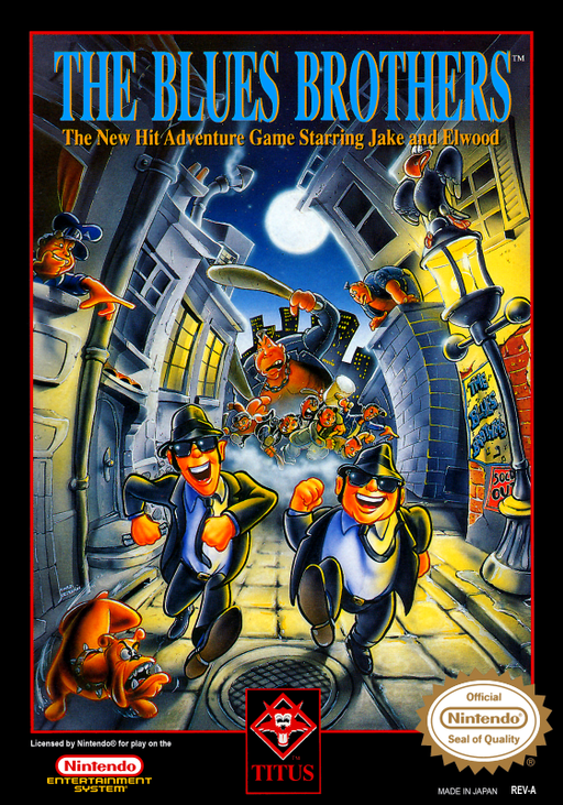 Blues Brothers, The (USA) box art